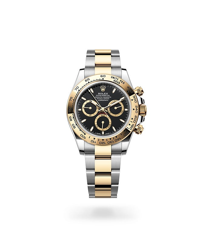 Cosmograph Daytona, Oyster, 40 mm, Oystersteel and yellow gold Front Facing